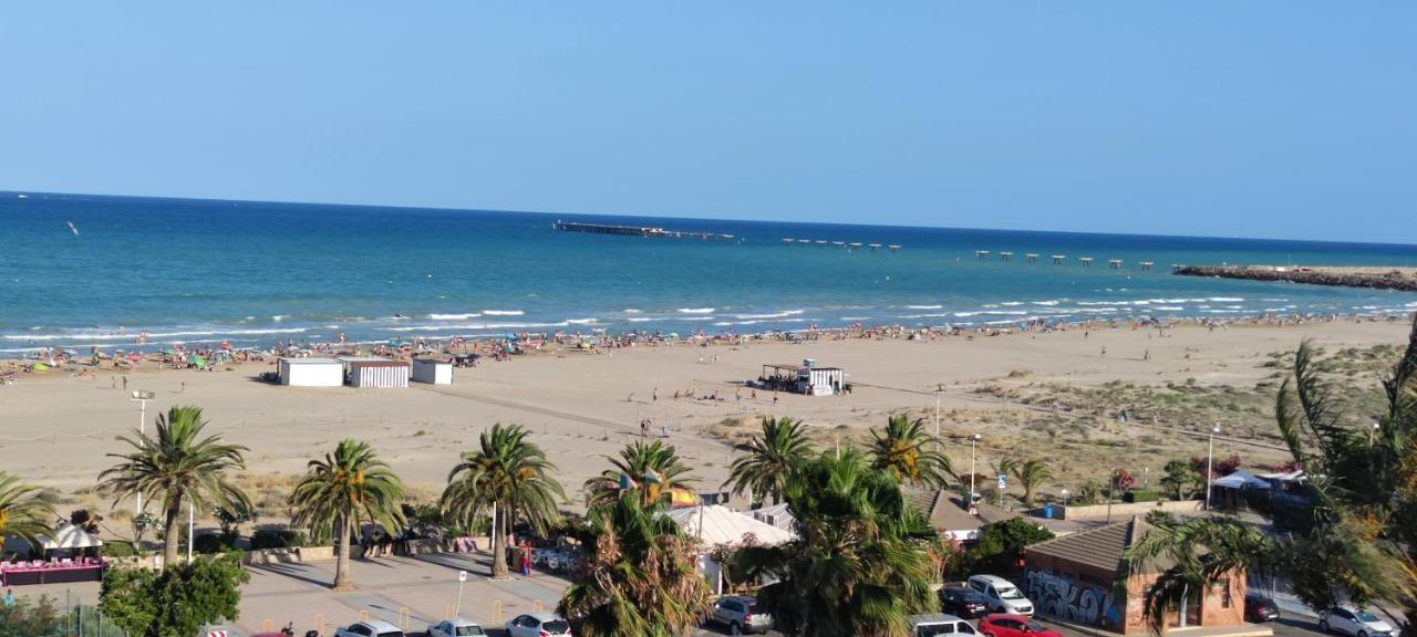 Vistas Espectaculares 1ª Linea Playa, Wifi, Ascensor Daire Sagunto Dış mekan fotoğraf